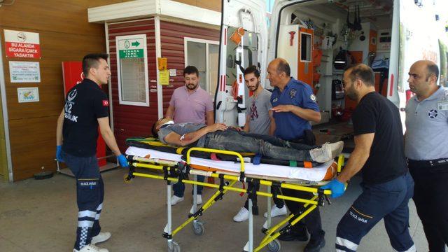 Bayram izni için Bursa'ya gelen teğmen kazada ağır yaralandı