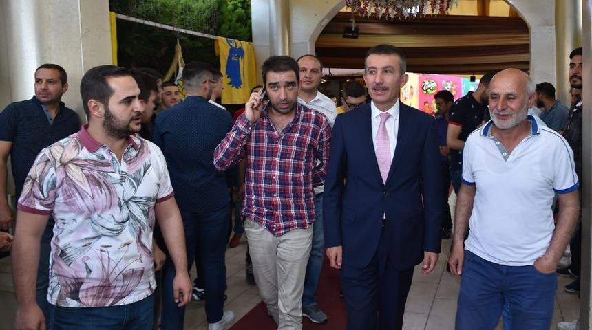 Başkan Balcı, 1910 Ankarag&uuml;c&uuml; Taraftarlar Derneğinin iftarına katıldı