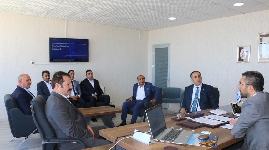 Van TSO heyetinden belediyelere ziyaret