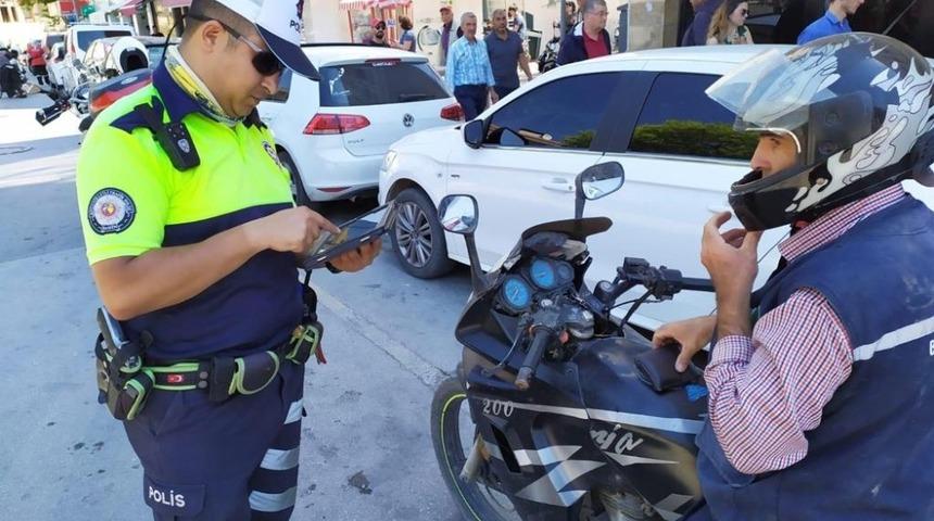 Trafik ekiplerinden bayram denetimi