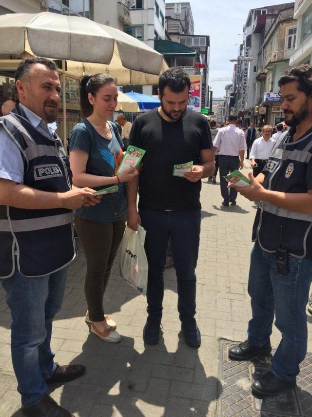 Samsun polisi hırsızlık ve dolandırıcılıklara karşı uyardı