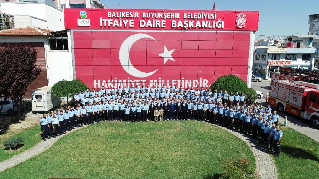 Başkan Yılmaz, personel ile bayramlaştı