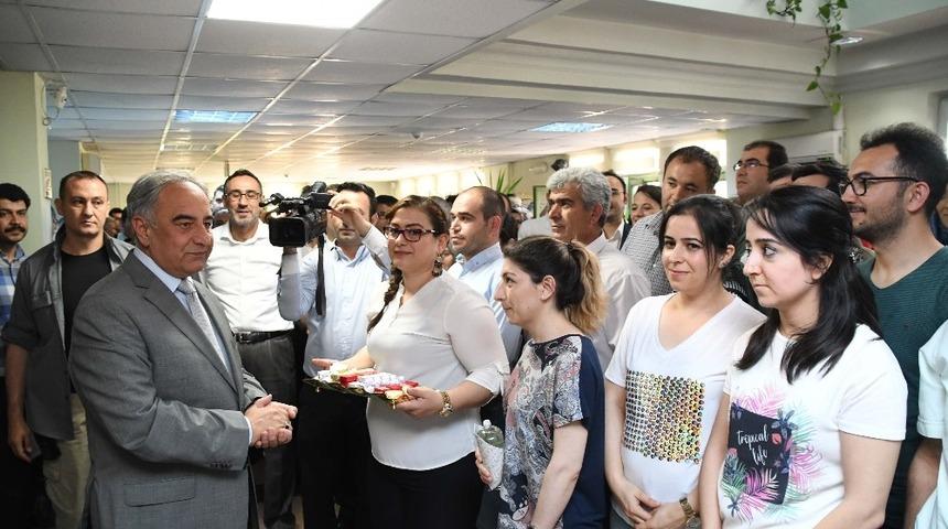 Adıyaman &Uuml;niversitesinde bayramlaşma t&ouml;reni yapıldı