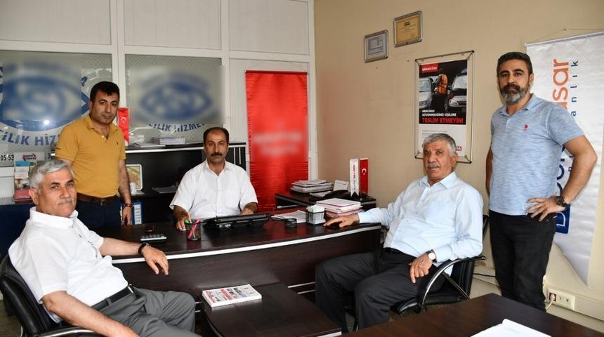 Başkan Uslu sigortacılarla bir araya geldi