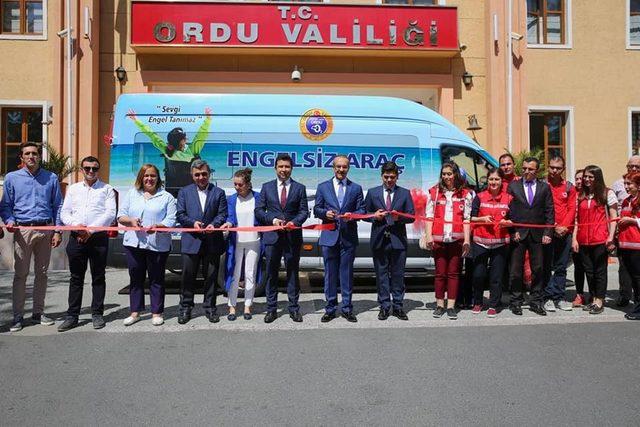 Ordu’da engelli hizmet aracı hizmete başladı