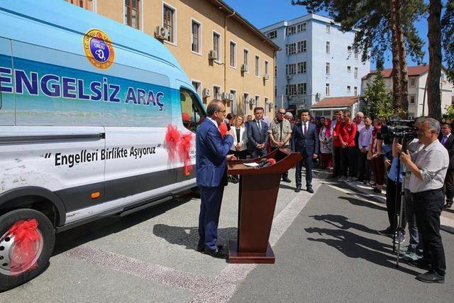 Ordu’da engelli hizmet aracı hizmete başladı