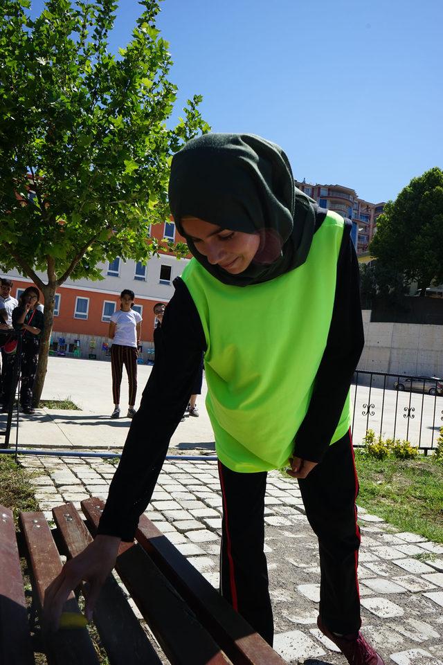 Liselere Geçiş Sınavı’na oryantiring ile hazırlandılar