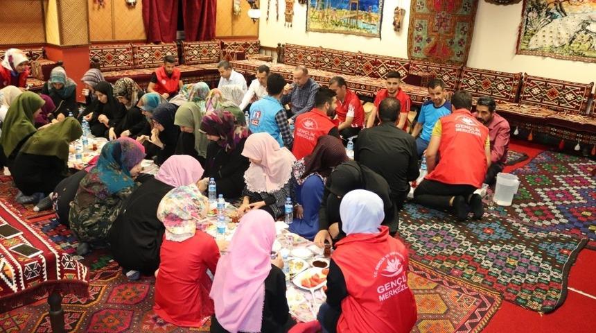 Adıyaman Gençlik Merkezinde sahur etkinliği