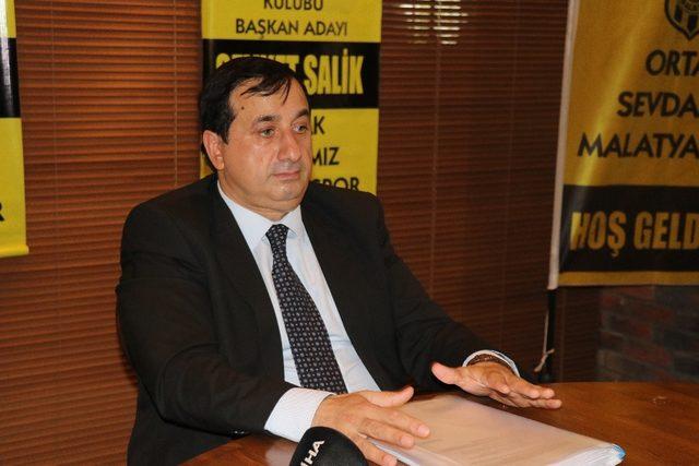 E. Yeni Malatyaspor Başkanlığına aday olan Şevket Salik’ten tüzük tepkisi