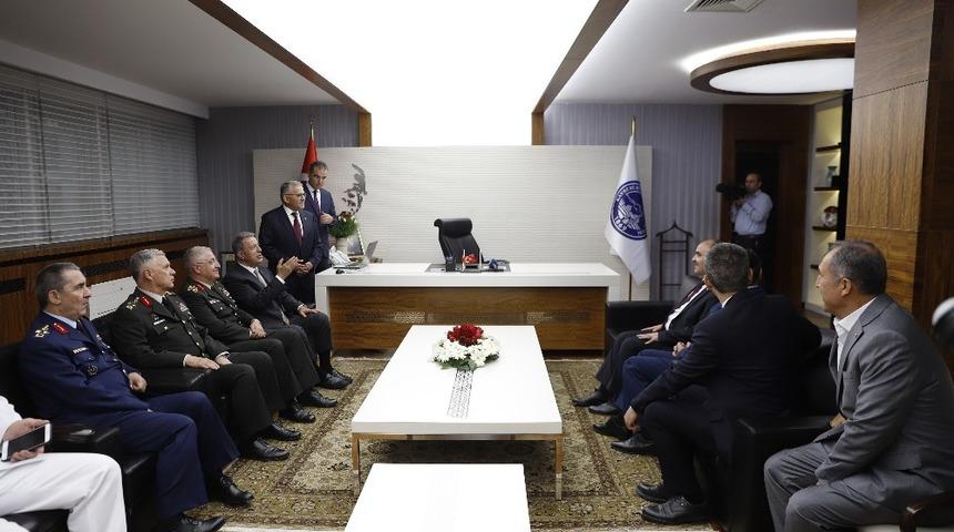 Bakan Akar, Komuta Kademesi İle B&uuml;y&uuml;kşehir&rsquo;de