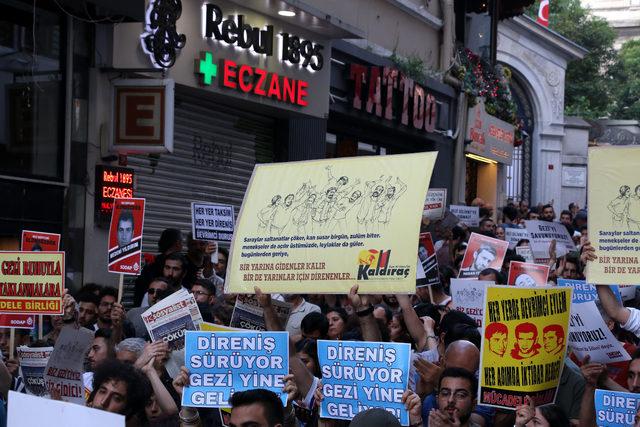 Gezi olaylarının 6'ncı yıldönümünde basın açıklaması