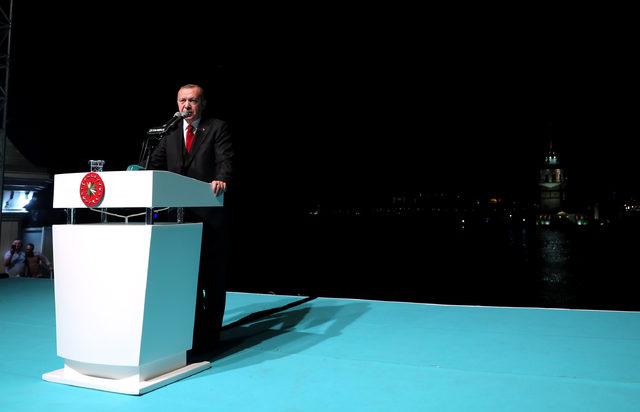 Erdoğan: İ.B.B. seçimlerinde sandığa gölge düşüren bir durumla karşılaştık, oyları çaldılar (1)