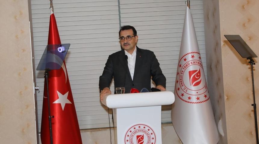 Enerji ve Tabii Kaynaklar Bakanı Fatih Dönmez: