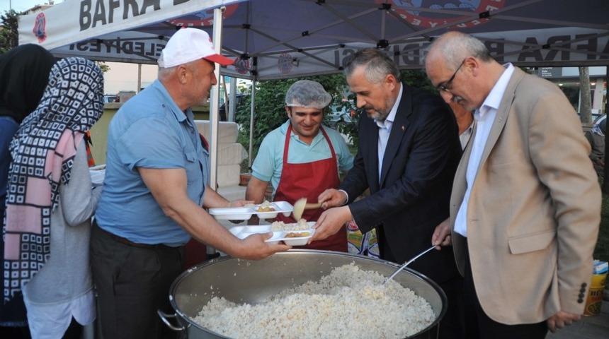 Bafra&rsquo;da Kadir Gecesi coşkusu