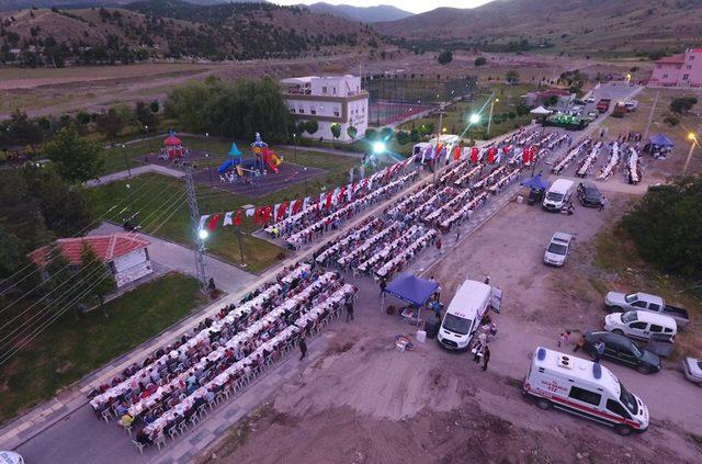 Kalecikte 5 bin kişi iftarda buluştu