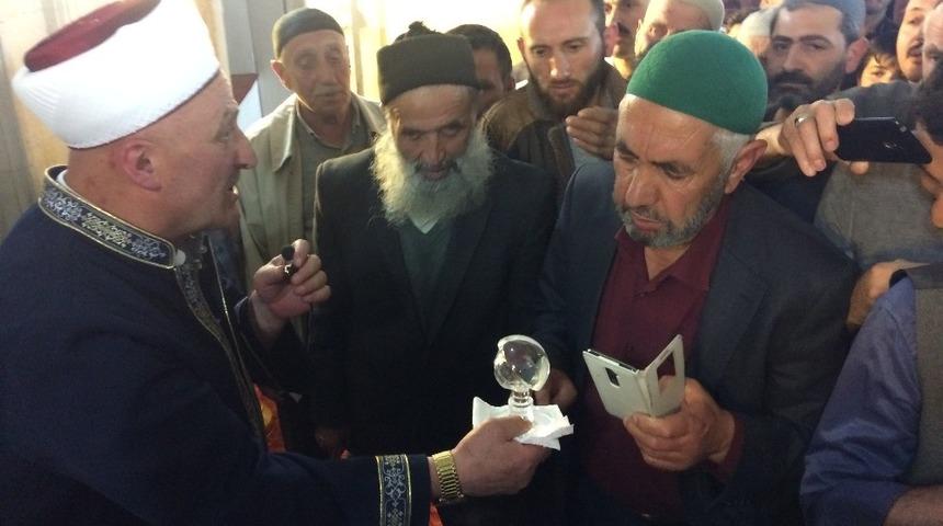 Bayburt&rsquo;ta Sakal-ı Şerifi&rsquo;e yoğun ilgi