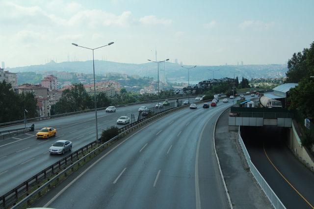 İstanbul'da yollar boş kaldı