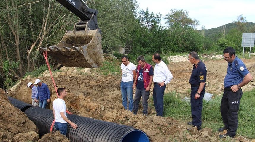 Dumlupınar Kaymakamı Abbasoğlu: Devletimiz köylerimizde alt yapı çalışmalarına önem vermektedir