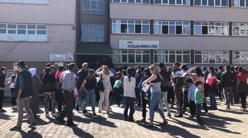 Kars&rsquo;ta LGS heyecanı