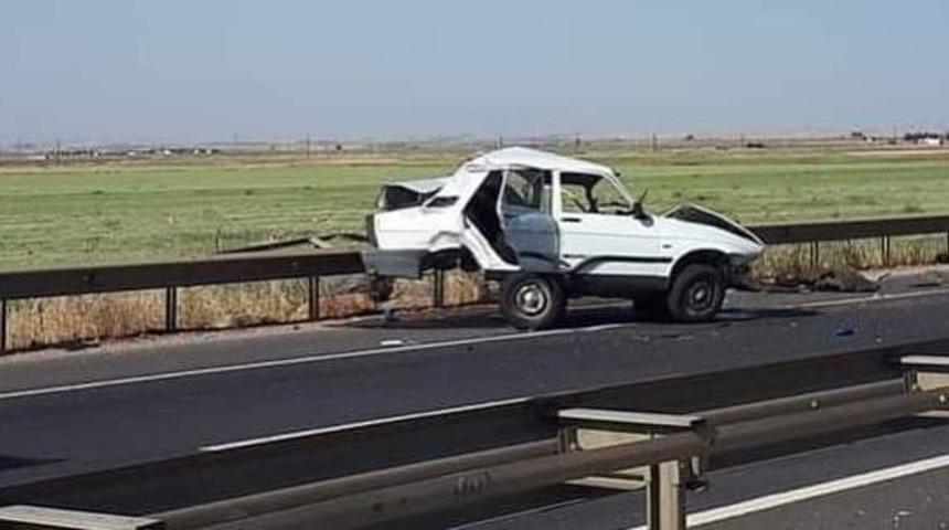 Şanlıurfa&rsquo;da trafik kazası: 2 yaralı
