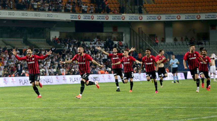 Gazişehir Gaziantep penaltıları sevdi