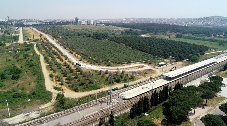 Gebze Fatih - &Ccedil;ayırova istasyon bağlantı yollarında sona doğru