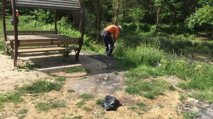 K&ouml;rfez&rsquo;de mesire alanları temizlendi