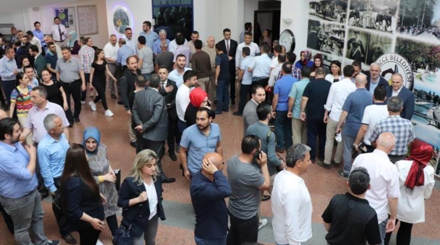 Başkan Özlü personelin Ramazan bayramını kutladı