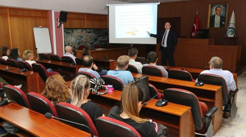 Odunpazarı personeli etik eğitimi aldı