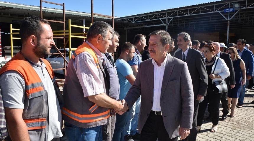 Tepebaşı ailesi bayramlaştı