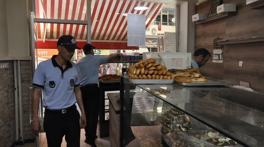 Zabıtadan Ramazan Bayramı &ouml;ncesi denetim
