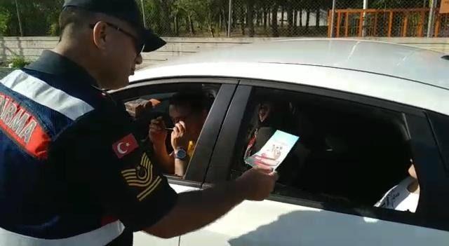 Konyaaltı İlçe Jandarma Trafik Timleri bayramda 24 saat görev başında