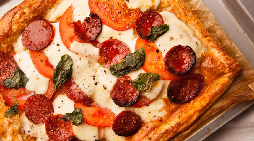 Milföy Hamurundan Pizza