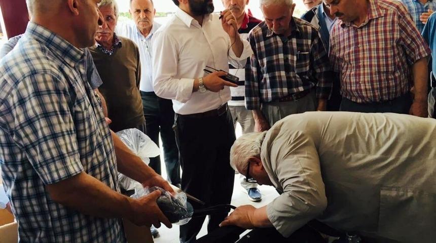 Engellilere sandalyeli bayram sürprizi