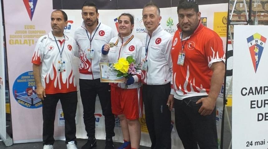 Ece Ediz, Avrupa şampiyonu