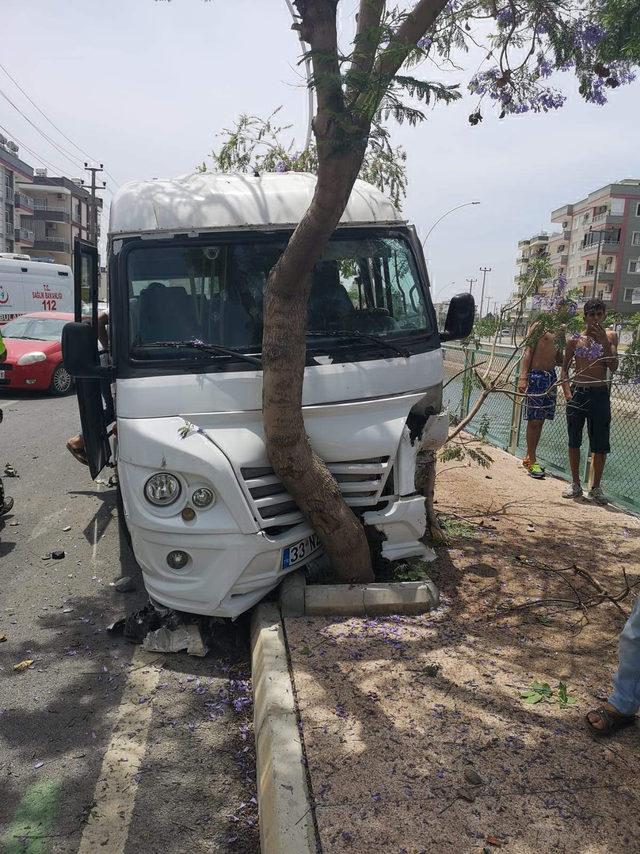 Tarsus'ta 2 ayrı kazada 1 ölü, 7 yaralı