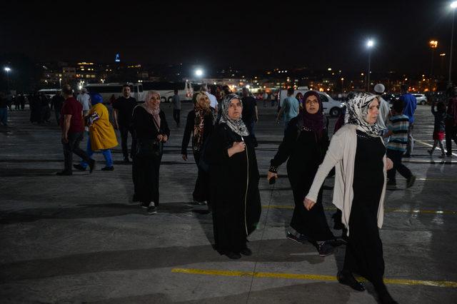 Cumhurbaşkanı Erdoğan Yenikapı'da 'Enderun Teravihi'ne katıldı