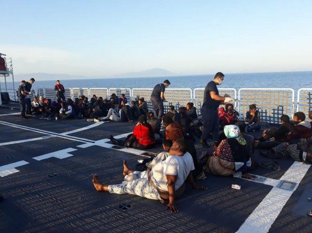 İzmir’de 24’ü çocuk 100 göçmen yakalandı