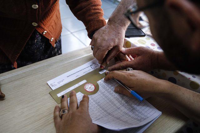 Kırıkkale'nin Keskin ilçesinde oy verme işlemi başladı