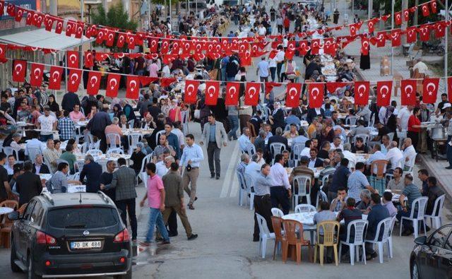 Ayrancı halkı iftarda buluştu