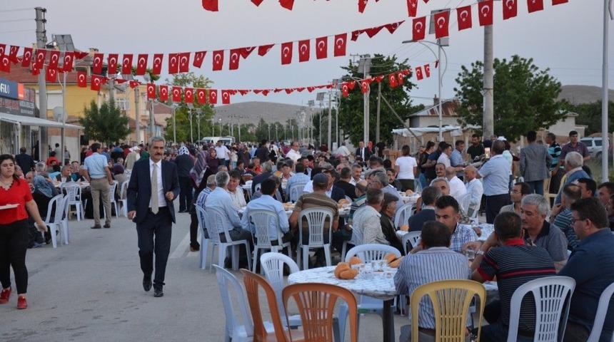 Ayrancı halkı iftarda buluştu