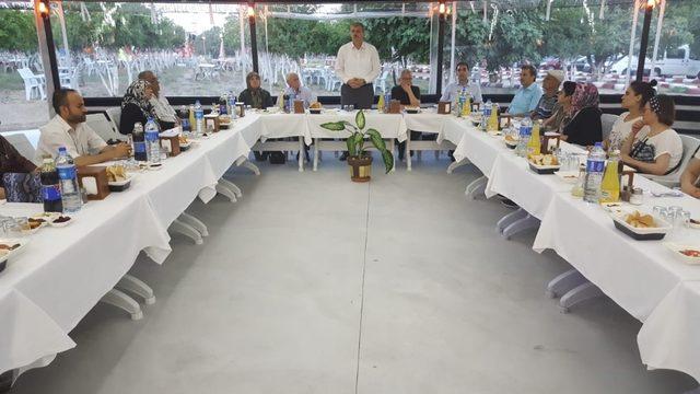 Milli Eğitim Müdürü Okumuş; Şehit öğretmen aileleri ile iftar yaptı