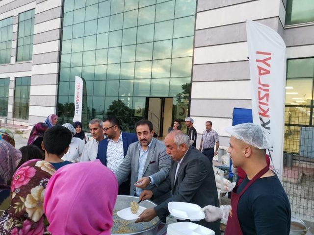 Hasta ve hasta yakınlarına iftar