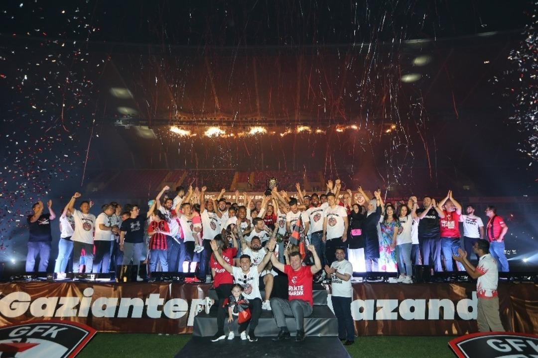 Gazişehir Gaziantep&rsquo;ten g&ouml;rkemli kutlama