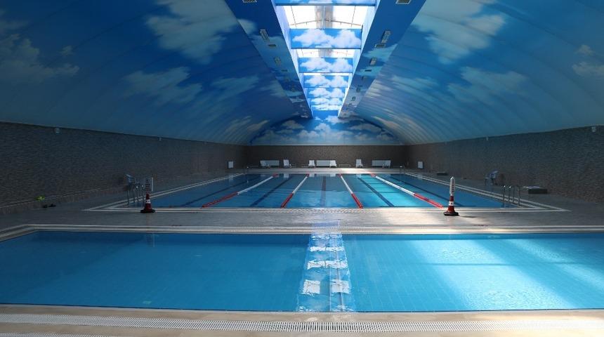 GAP Vadisi yüzme havuzu hizmete sunuluyor