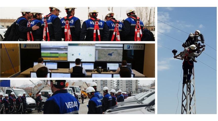 VEDAŞ ekipleri Ramazan Bayramı’nda da görev başında