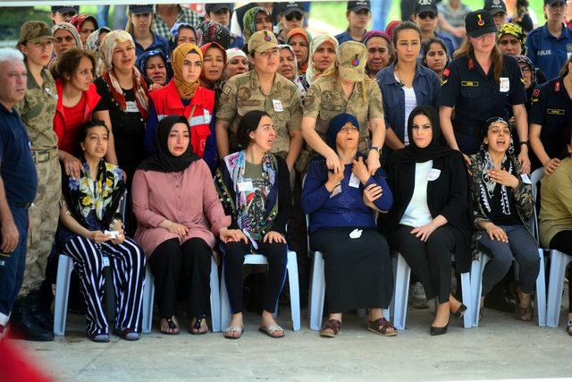 Şehit Astsubay Ercan Sanca, Adana da son yolculuğuna uğurlandı 1
