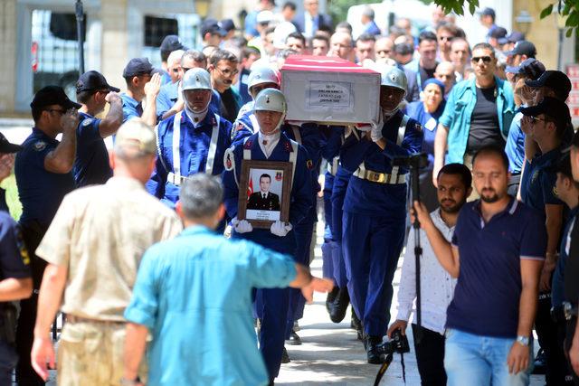 Şehit Astsubay Ercan Sanca, Adana da son yolculuğuna uğurlandı 4