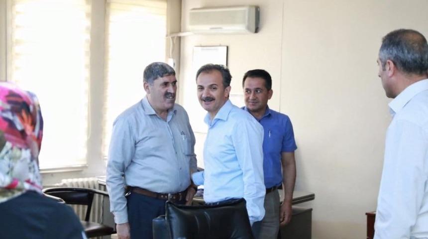 Başkan Kılın&ccedil; belediye personeliyle bayramlaştı