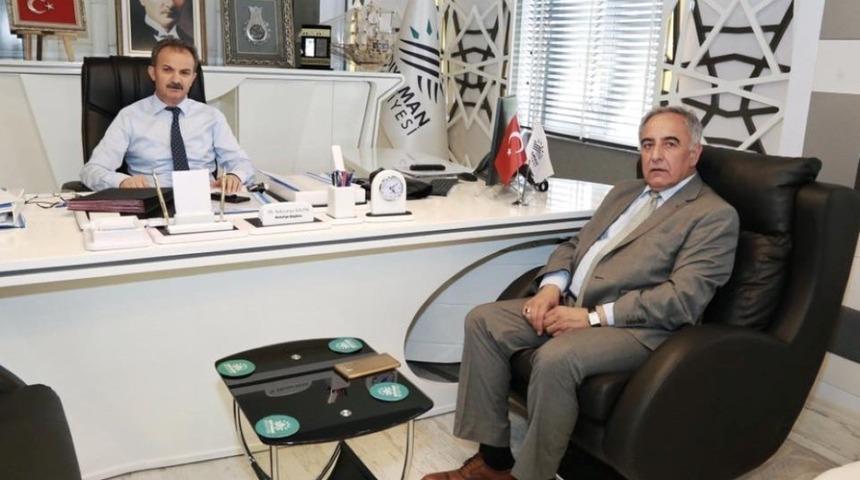 Rekt&ouml;r Turgut Başkan Kılın&ccedil; ile bir araya geldi